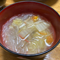 北京パンダ's cooksnap of when they made 体温まる☆白菜とトマトの中華風スープ.