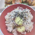 ちょちょこ✫'s cooksnap of when they made 女のロマンだ！秋味絶品塩味さつまいもご飯.