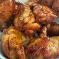 クック3UXFLF☆'s cooksnap of when they made 鶏胸肉のサイゼリヤ辛味チキン風からあげ.