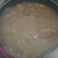 sonomiki's cooksnap of when they made 【杜氏のお袋流】大根と油揚げの味噌酒粕煮.