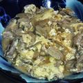 だぉりん's cooksnap of when they made 豚バラとごぼうの卵とじ.