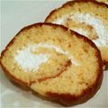 ナオチッチ０５２３'s cooksnap of when they made 材料３つ！絶品ロールケーキ生地.