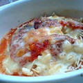 oBsession's cooksnap of when they made えのきのミートソース焼き.