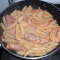 ｱﾓｰﾚ's cooksnap of when they made アボカドとトマトとえびのクリームパスタ.
