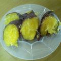 ｊ−ｊ−ｆ's cooksnap of when they made 簡単！甘くて美味しい！ふかし芋.