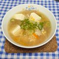 ととろ＆めい's cooksnap of when they made 風邪ひきさんのスープ.