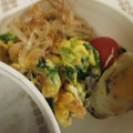 miyuki12's cooksnap of when they made ほうれん草と鮭フレの和風オムレツ.