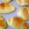 KAHO★！'s cooksnap of when they made おめざ☆レンジ＆夜間発酵で焼き立てパン.