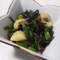 EGUDON's cooksnap of when they made ✰ちくわと塩昆布✰かぶの葉いため.