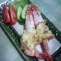 KUMI KUMI's cooksnap of when they made 簡単豪華　えびのマヨグラ.