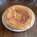 おこちゃまうさぎ's cooksnap of when they made 炊飯器で苺バナナのヨーグルトケーキ.