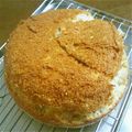 N's cooksnap of when they made 炊飯器で簡単バナナケーキ　HMで.