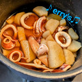 Erry_k's cooksnap of when they made イカと長いもの煮物.