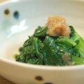momosukekan's cooksnap of when they made 小松菜の梅おひたし.