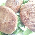 ひめりんちゃん's cooksnap of when they made ヘルシー♪蓮根とおからの照り焼きバーグ.