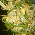 トモワッサン's cooksnap of when they made 簡単！炒り玉子レシピ　もやし＆ピーマン.