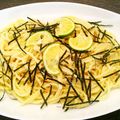 莉彩パパ's cooksnap of when they made すだち香る　たらこスパゲティ.