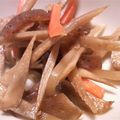 ヨレコ's cooksnap of when they made ３０分で!!基本の　　きんぴらごぼう♪.