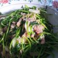 masu1004's cooksnap of when they made 豆苗とシーチキンのペペロン風.