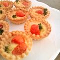 ☆えいみぃ☆'s cooksnap of when they made チーズたっぷり♪帆立風味プチキッシュ.