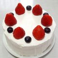 ＊ｃｌｏｖｅｒ＊'s cooksnap of when they made シンプル❤苺のショートケーキ.