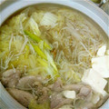 おが氏's cooksnap of when they made 白だしで簡単塩ちゃんこ鍋.