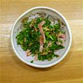 ゆのちゃんママ's cooksnap of when they made 大根の葉とベーコンでご飯の友♪.
