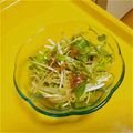 かとうねこ's cooksnap of when they made 水菜ともやしの梅サラダ.