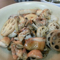 zukkini08's cooksnap of when they made 蓮根と鶏肉の甘辛炒め.