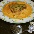 ぼたぼた's cooksnap of when they made ✿✿想い出の✿チキンのパプリカ煮✿✿.