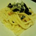 UCCA's cooksnap of when they made 明太マヨうどん.