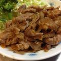 mother☆'s cooksnap of when they made 豚薄切り肉で作る♡生姜焼き.