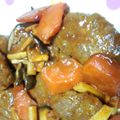 きゃりー♥'s cooksnap of when they made 豆腐でヘルシー煮込みハンバーグ.