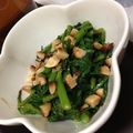 kimiｙ0104's cooksnap of when they made 家族大好き！春菊のピーナッツマヨ和え.