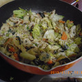 ぽんlove's cooksnap of when they made ちくわともやしのごま炒め.
