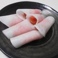EGUDON's cooksnap of when they made かぶとスモークサーモンの奉書巻き.