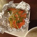 のはらちひろ's cooksnap of when they made 野菜たっぷり　旬の真鱈のホイル焼き.