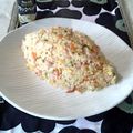 kururin18's cooksnap of when they made 黒胡椒たっぷりパラパラチャーハン♪♪.