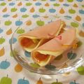 赤い電話's cooksnap of when they made お弁当ｏｒおつまみに☆ハムチー卵☆.