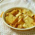miniyuico's cooksnap of when they made ★パン耳パンプディング★.
