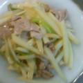 ｋａｍｉｙａｍａ's cooksnap of when they made 豚・ねぎ・ジャガイモの塩胡椒だけの炒め.