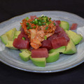 よっしゃん's cooksnap of when they made アボカドとマグロの丼☆キムチマヨソースで.