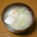 はじめmama's cooksnap of when they made ブロッコリーの茎の味噌汁♪.