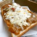 ｘｘyuzumikanｘｘ's cooksnap of when they made 朝食に！カレーチーズトースト.
