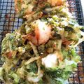 mymsh's cooksnap of when they made 一足早く春の味♡大根の葉のかき揚げ.