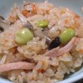 コリラックマ◎'s cooksnap of when they made 炊き込みおこわ.