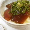 kumacyo+'s cooksnap of when they made 子供も大好き**:マグロのずけ丼.