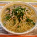mybinue's cooksnap of when they made 美味しい残り汁でチキンヌードルスープ.