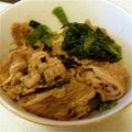 naosuke7's cooksnap of when they made バターでガッツリ牛肉とほうれん草の炒め物.