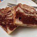 Norisupon's cooksnap of when they made マクロビ風ココアマーブルパウンド.